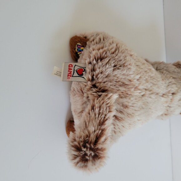 Ganz Plush Groundhog Stuffed Animal Toy 8" Soft Fluffy Fur No code - Picture 3 of 4